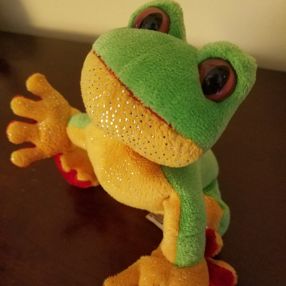 Ganz Webkinz Frog Plush Animal HS109 - Picture 6 of 8